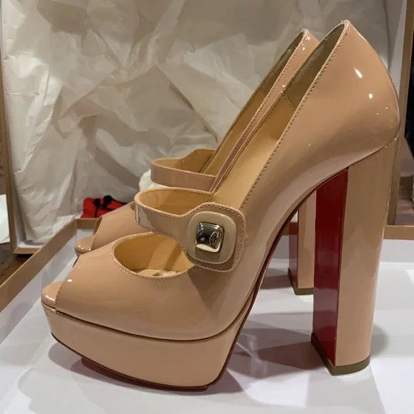 Christian Louboutin Bibibop 140 Patent 35.5 - Picture 2 of 10